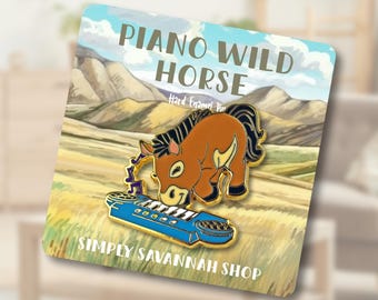 Schattige dieren emaille pins schattige paarden pin schattige revers pin cadeau voor haar Hoge kwaliteit harde emaille pins