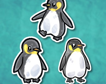 Sketched Penguin Sticker | Matte Vinyl Sticker | Animal Stickers