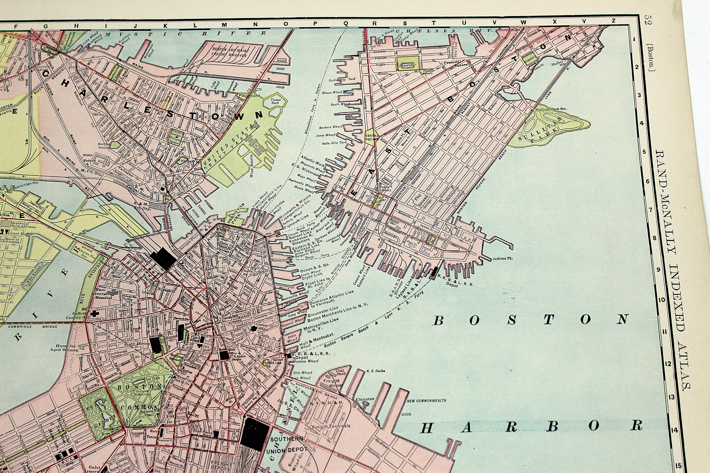 Historic Boston Map