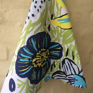 Kitchen Towel Tea Towel  Dish Towel - Scandinavian Cotton  fabric - 70 cm x 50 cm - 1 pc - 27 inches x 20 inches