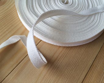 Fischgrät Köperband - Baumwolle - 10 mm breit - Meterware