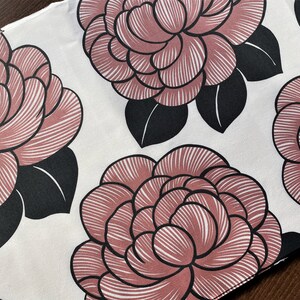 Table runner Table Top Scandinavian Cotton Pink Floral table top fabric Table Linens