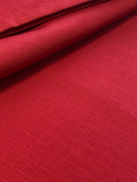Red Tablecloth Cotton tablecloth Christmas tablecloth plain dark red Round Oval Rectangle tablecloth