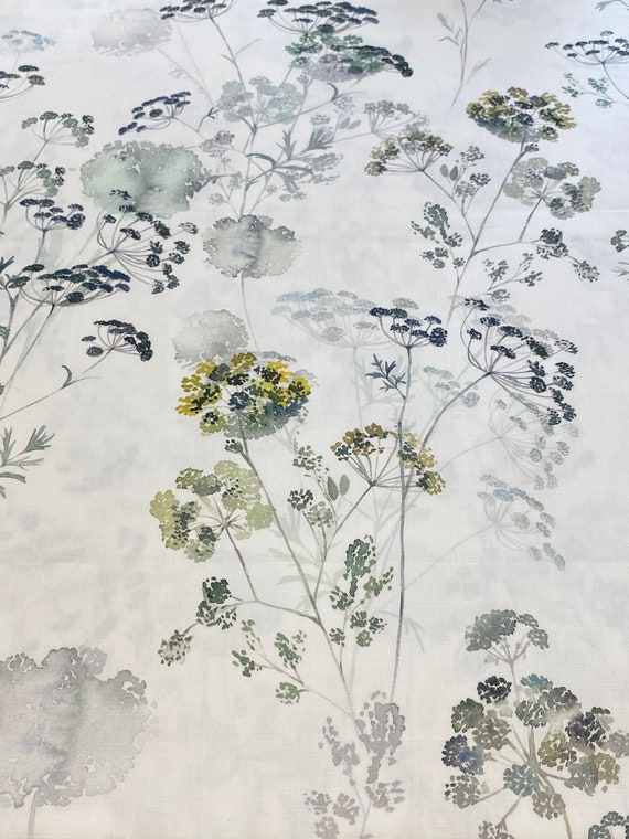 Tablecloth Plant & Floral Print Scandinavian cotton fabric Table linens Extra large rectangle tablecloth