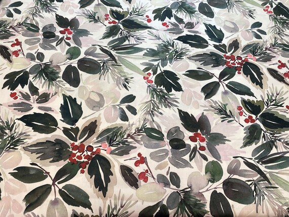 Floral Tablecloth Scandinavian cotton fabric Table linens Round Square Rectangle Oval Tablecloth Extra large