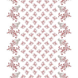 Tablecloth Scandinavian cotton fabric Swedish Dala Horse Rectangle Square