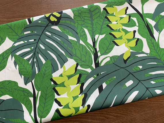 Tischlufer Tischplatte skandinavische Baumwolle Monstera Blatt Stoff  TischWsche - Etsy.de