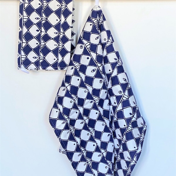 Geometric Towel - Etsy