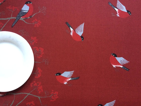 Tablecloth Table runner - Scandinavian Cotton fabric Svanefors-  Scandinavian design