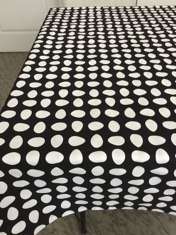 Tablecloth Rectangle cotton table linen Tablecloth - Scandinavian Cotton fabric Easter Eggs - 125x145cm/49''x57''