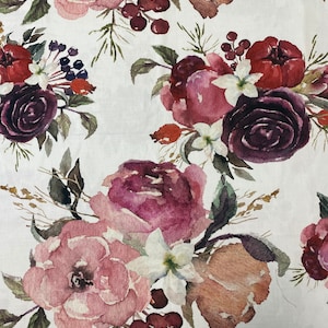 Tablecloth Table Top Table Linens Floral tablecloth Scandinavian Cotton fabric