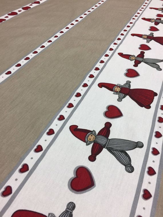 Tablecloth  - Table Linens - Scandinavian cotton canvas fabric - Christmas Decor Table linen Square