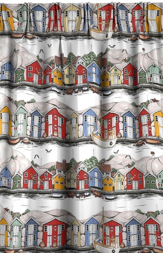 Curtain Panels - Window Curtains | Farmhouse Curtains | Lake House Decor | Cafe Curtains | Kitchen Curtains