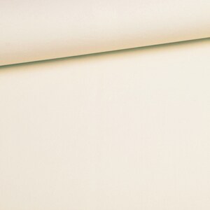 Tela de algodón premium lisa unicolor para coser y acolchar de 155 cm de ancho cortada a medida Beige