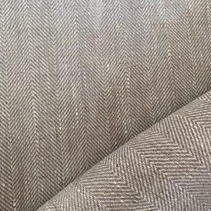 Linen fabric Herringbone linen fabric Natural Linen Home decor linen fabric