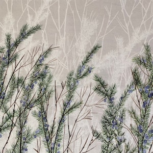 Kitchen Curtains | Kitchen Valance | Cafe Curtains | Apartment Decor | Curtain Panel | Juniper print