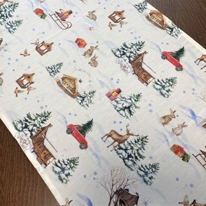 Christmas Table runner Table Linens  Christmas Decor Ornament 56cm x1 48cm/22&#39;&#39; x 58&#39;&#39;