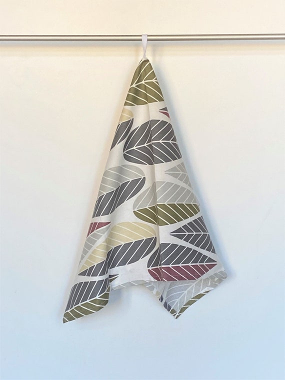 Kitchen Towel Tea Towel Dish Towel - Scandinavian Cotton  fabric - 70 cm x 49 cm - 1 pc - 27 inches x 20 inches