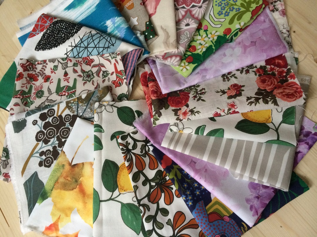 Ritagli di tessuto Ritagli Tessuto di cotone e lino Di forma strana 