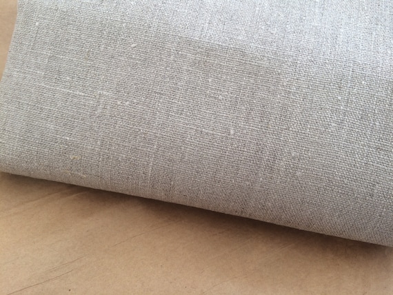 Linen Fabric Natural linen fabric Rustic - 100% linen - 59 inches (150 cm) wide