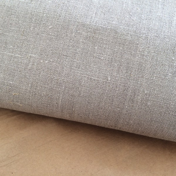 Linen Fabric Natural linen fabric Rustic - 100% linen - 59 inches (150 cm) wide