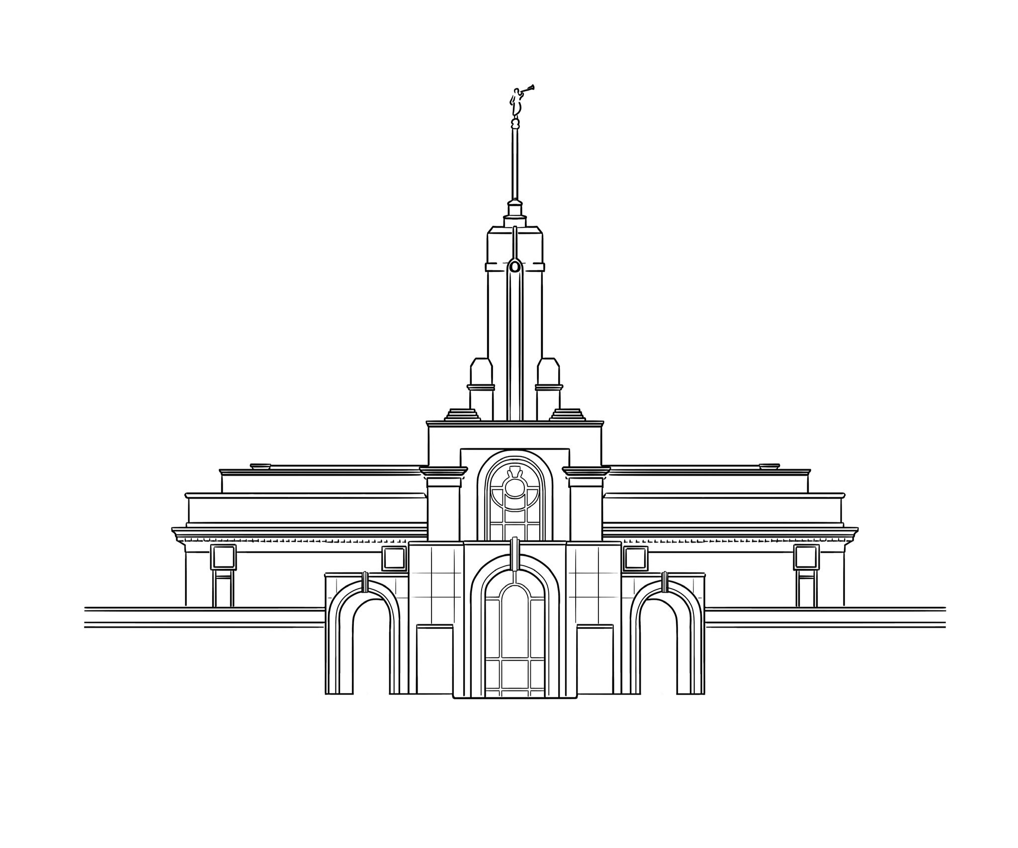 Mount Timpanogos Temple Digital Download Temple Young | Etsy