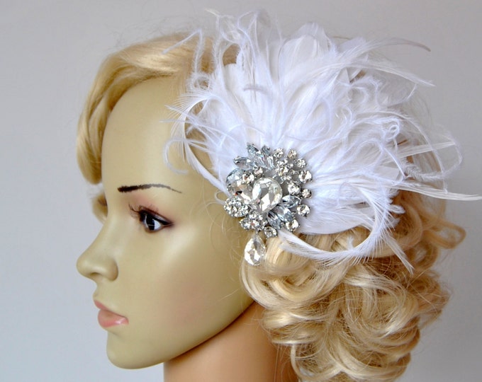 1920s headpiece silver