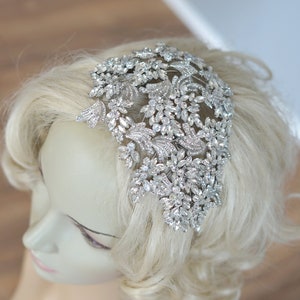 Wedding Bridal Tiara Headpiece Headband, Bridal Hair Accessory Bridal Crown Princess Rhinestone Wedding Crown Wedding Tiara Headpiece