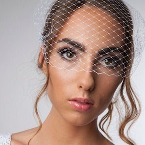 Bandeau Veil, Birdcage Veil, Wedding Veil, Bridal Veil, Russian Veil, Bird Cage Veil