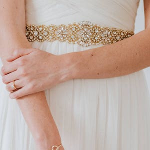Gold belts for bridesmaid dresses discount