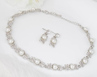Parure Di Gioielli Per Le Nozze Etsy It