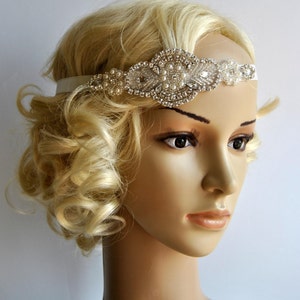 Crystal Pearls Rhinestone , Bridal Headband, Wedding Headband, Crystal comb Wedding Headpiece, Halo Bridal Headpiece Bridesmaid gift