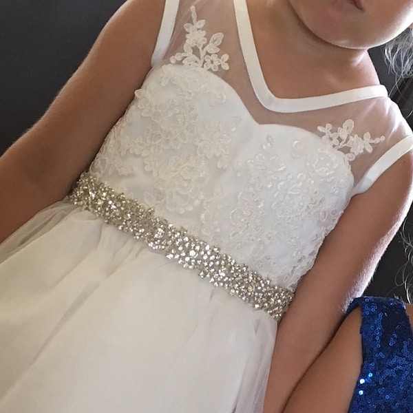 Flower Girl Belt Etsy
