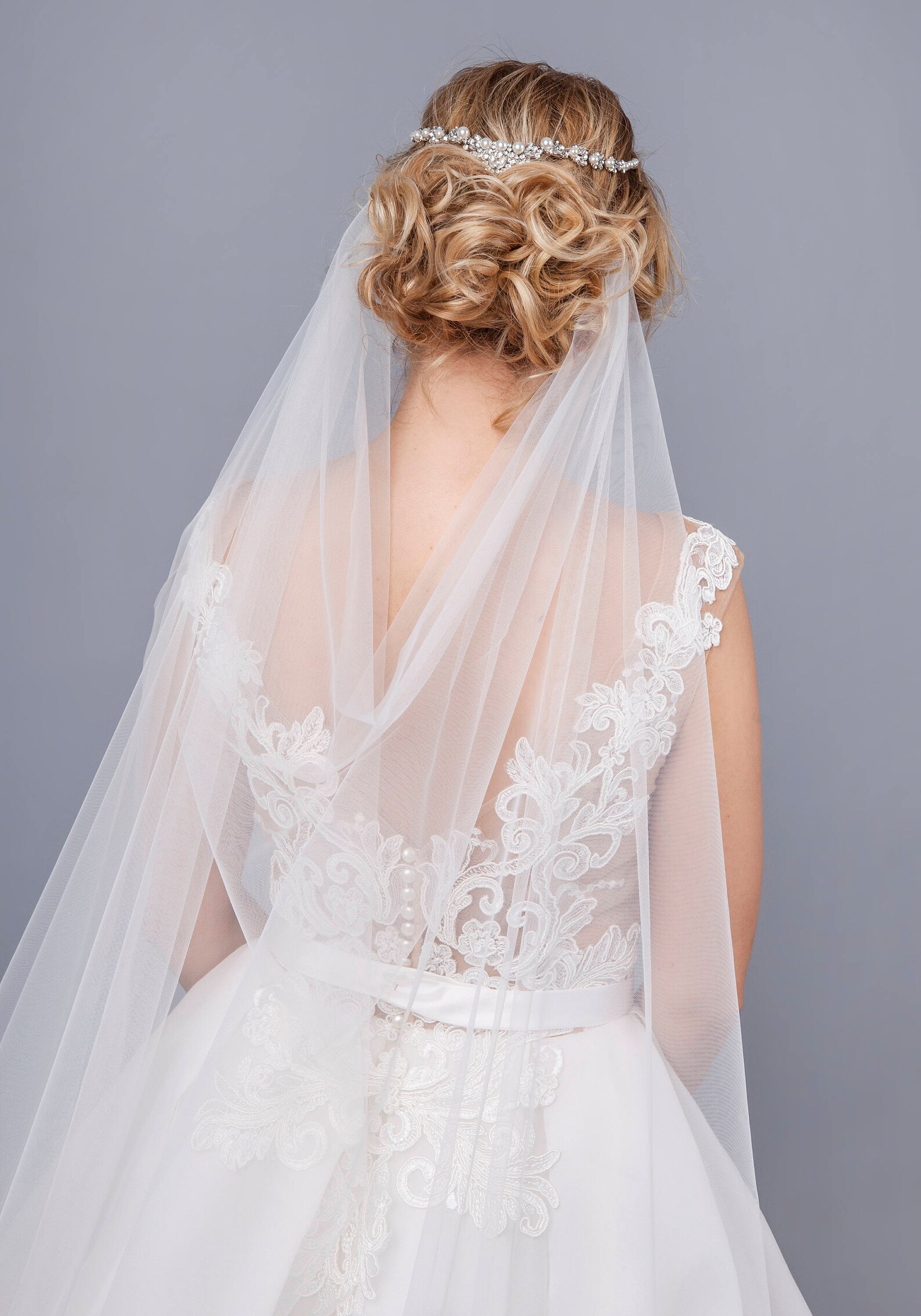 boho bride veil