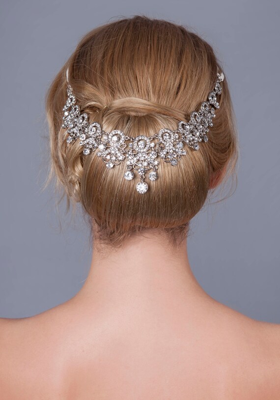 Bridal Headpiecebridal Hair Accessories Wedding Hair Etsy