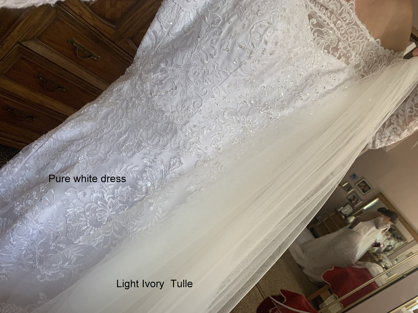 Chapel Length Wedding Bridal Veil 90 Inches Ivory Wedding Etsy