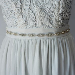 Dress Sash Belt, Wedding dress Bridal Sash,Wedding Rhinestone Sash, Rhinestone Bridal Bridesmaid Sash Belt, bridesmaid gift - Sophie