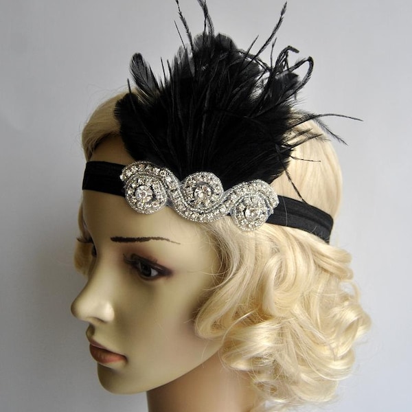 1920s headpiece spotlight