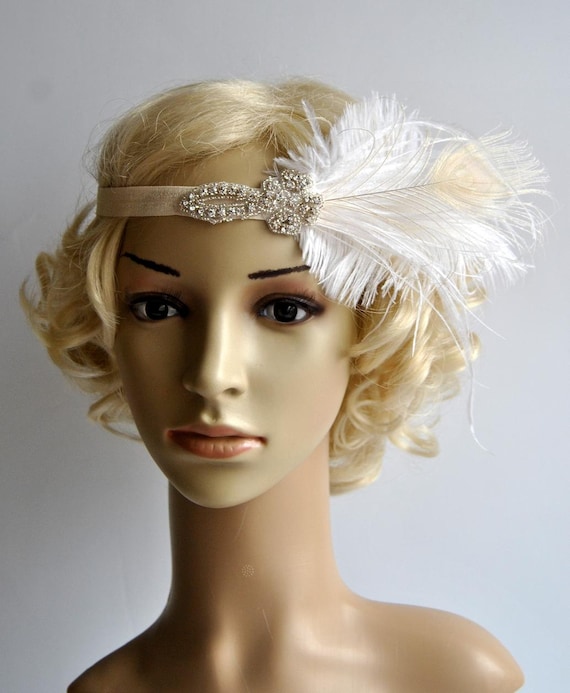 Gatsby clearance feather headband