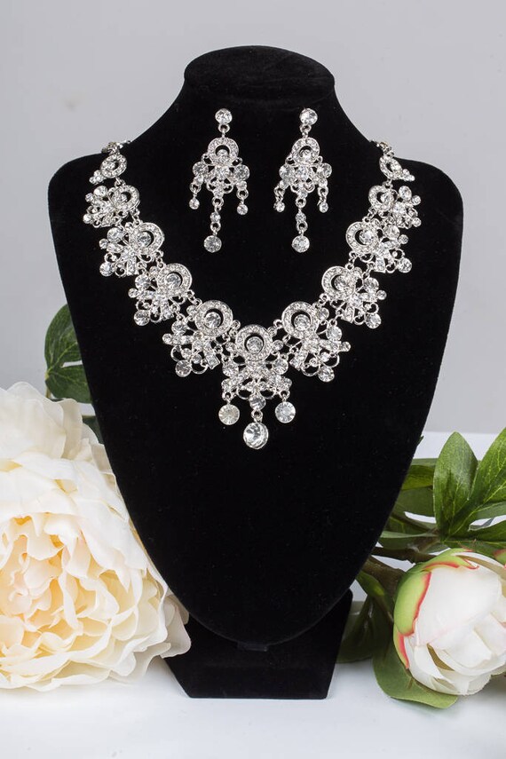 Etsy bridal outlet jewelry sets