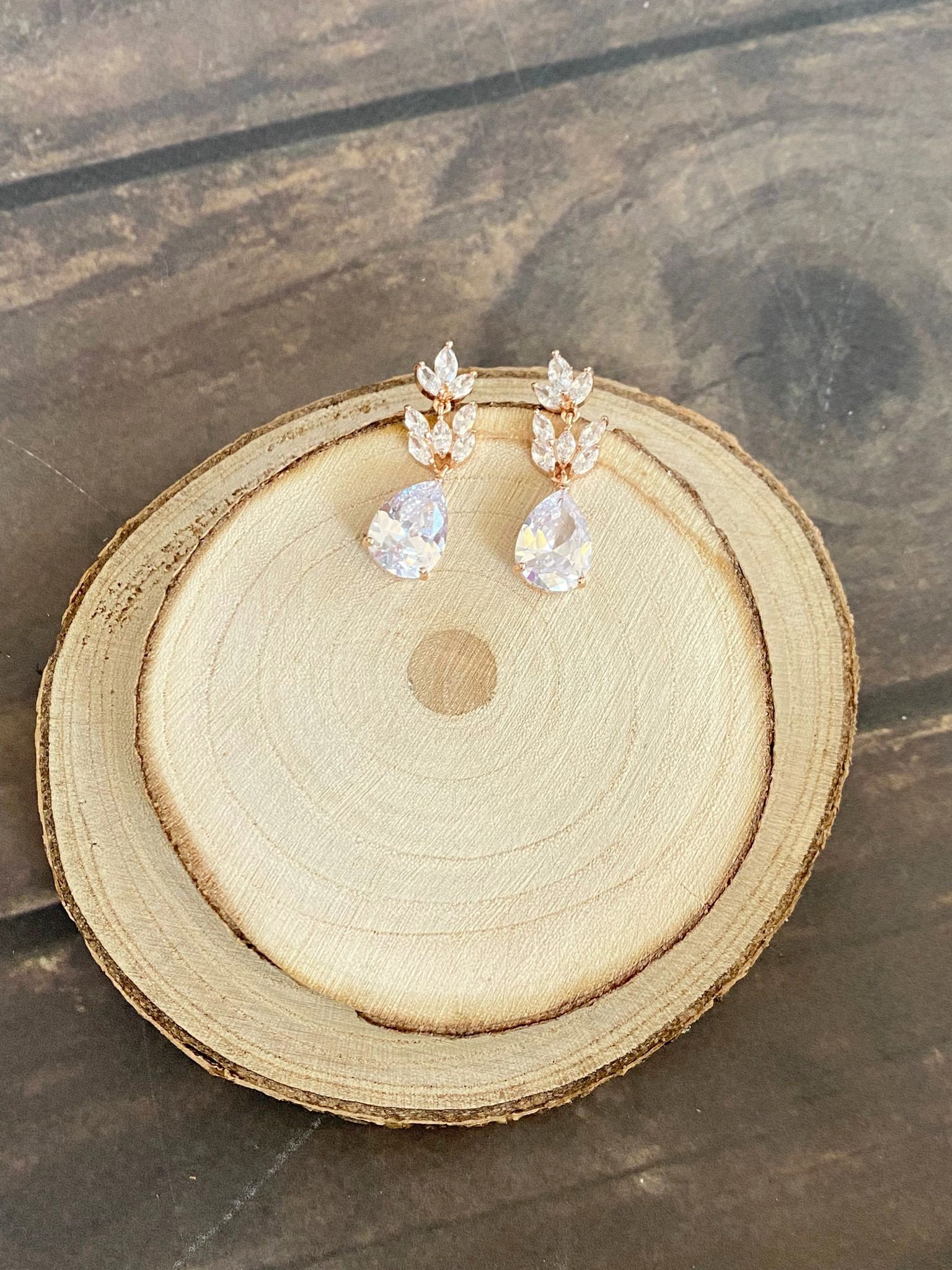 Vicky Earring VICKY Crystal Bridal Earrings, Wedding Earrings, Wedding Jewelry, Long ...
