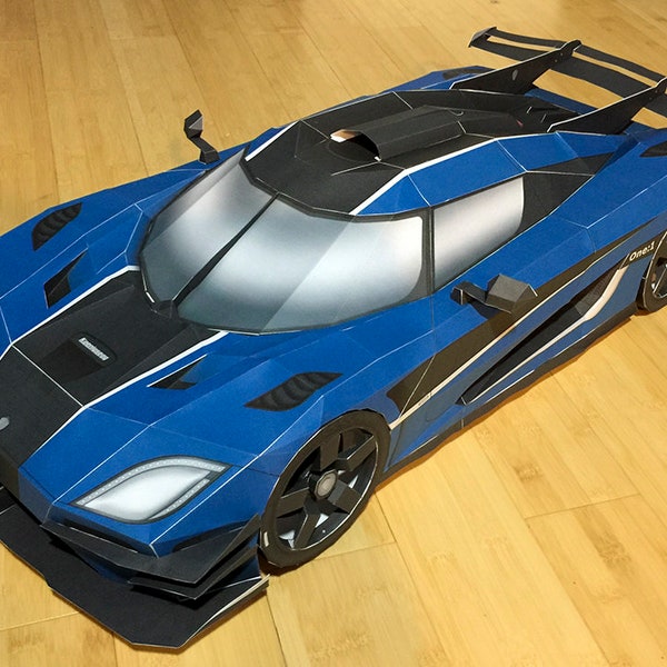 Paper Model Kit Etsy