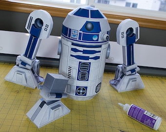 スターウォーズ R2-D2 にインスパイアされた DIY 3D ペーパークラフト