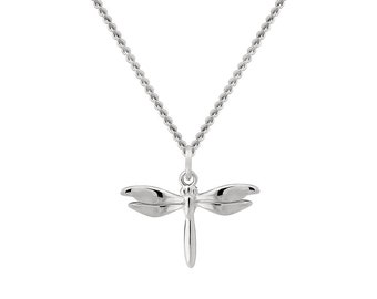 Dragonfly Pendant | Silver Dragonfly Pendant | Sterling Silver Dragonfly | Silver Dragonfly Necklace