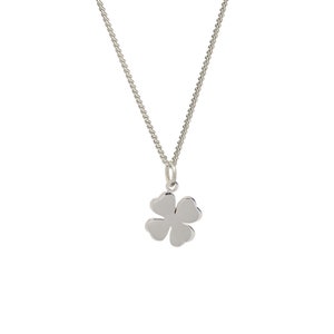Silber Kleeblatt Anhänger | Silberklee | Glücksbringer Anhänger | Glück Schmuck | Glücksbringer | Silber Anhänger
