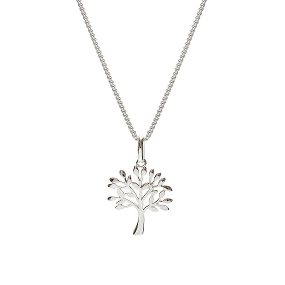 Life Necklace | Silver Tree Necklace 