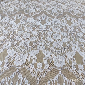 Chantilly Spitze, Baumwolle Spitze Schleier, Spitze Stoff, Spitze trimmen, , Dentelle, Spitze, Encaje, Wimpern Spitze, kleine harte Spitze Stoff