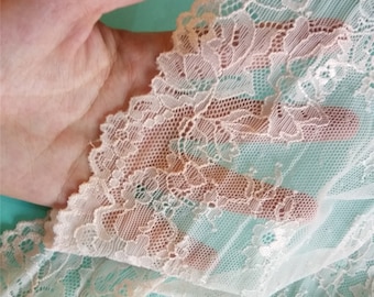 Stretch lace trim,Elastic Lace,Lace Headbands , wedding lace,Stretch Lace Trim -lingerie lace Trimming,trim sell by yard