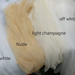 Soft tulle, little stretch tulle ,next to the skin tulle,Drape Wedding Net Veil,wedding Tulle ,English soft tulle ,light ivory wedding veil