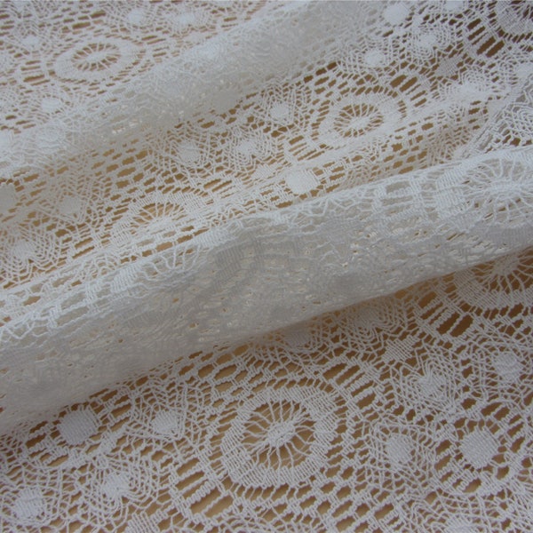 White Lace Curtain - Etsy